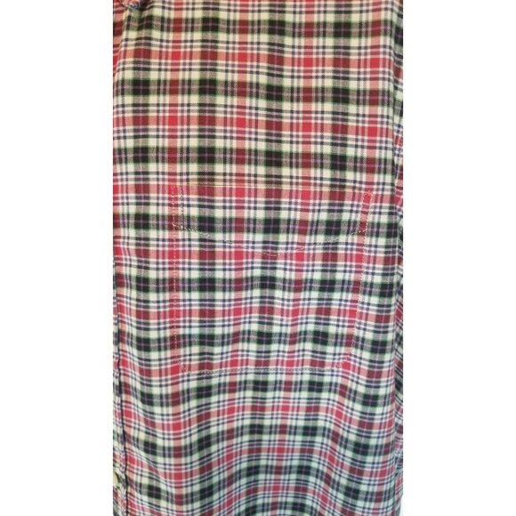 DENIM & SUPPLY RALPH LAUREN MEN'S SHORT PLAID SHIRT 100% COTTON SIZE XL #809 - Picture 3 of 7